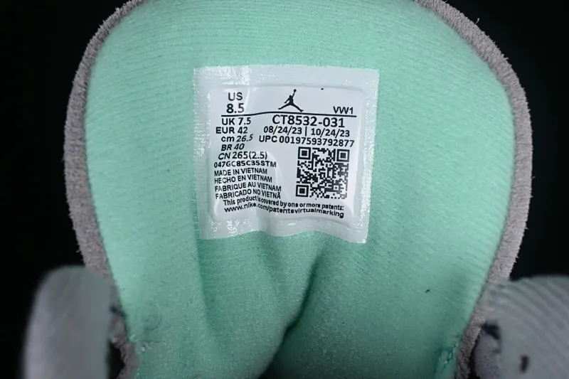All categories Air Jordan Jordan series basketball shoes Air Jordan 3 foreign trade version Air Jordan 3 "Green Glow" AJ3 Joe 3 black green CT8532-031